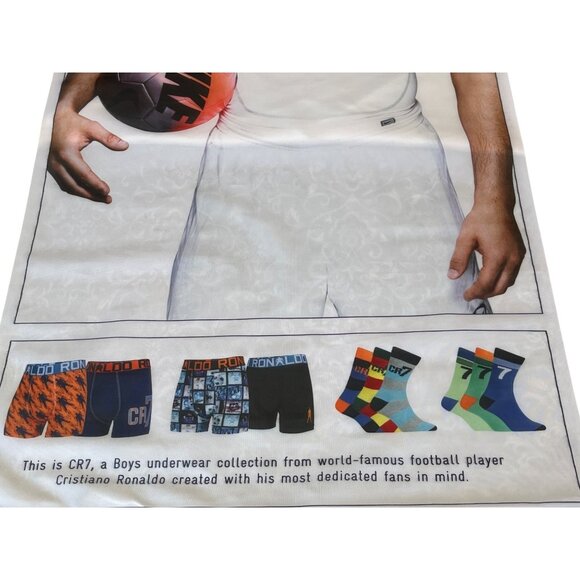 CR7 Cristiano Ronaldo Boys Underwear Collection Poster 27" X 54" C53 - Picture 2 of 7